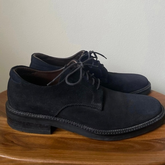 To Boot New York Adam Derrick FELIX DERBY Black Suede Oxford - Picture 3 of 10